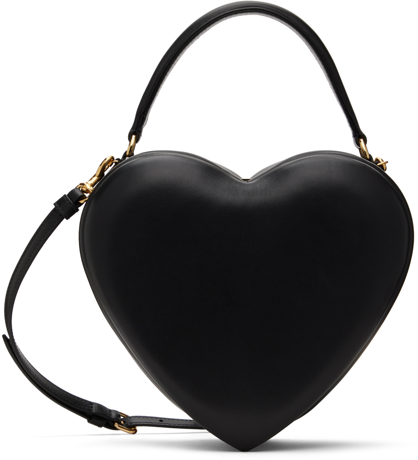 Shop Moschino ブラック  Love Me バッグ In 1555 Multi Black