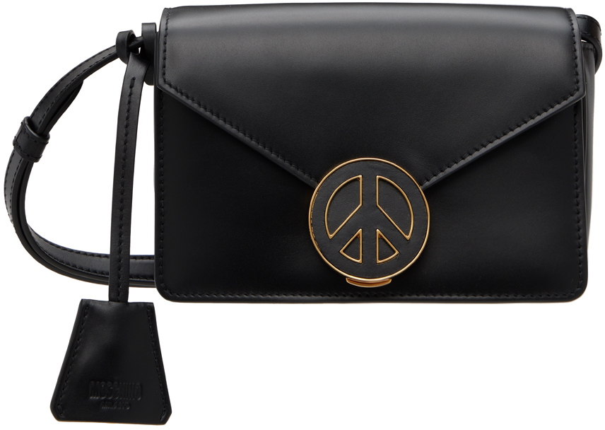 Black Peace & Soft Small Shoulder Bag