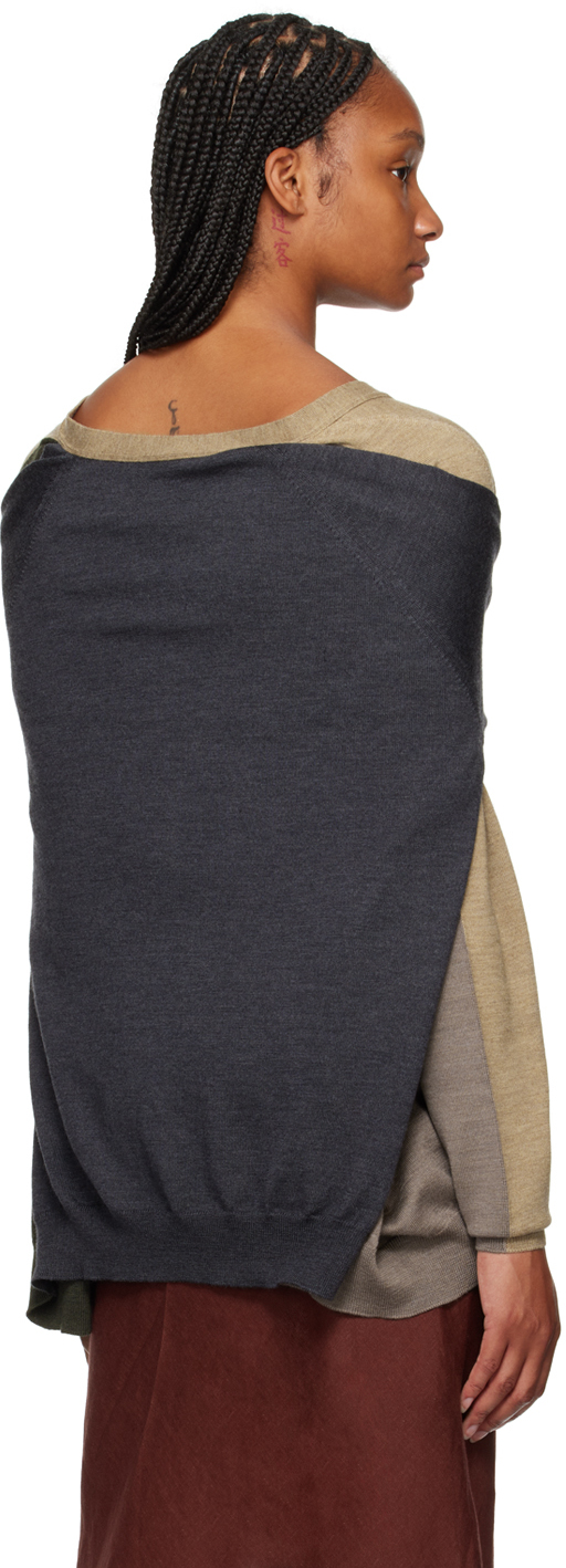 Moschino Cardigan In 1091 Multi Beige