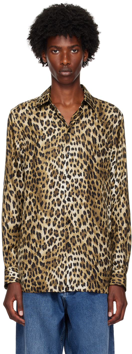 Brown Leopard Shirt