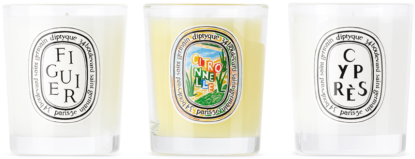 Diptyque Limited Edition Summer hotsell Candle Set/3