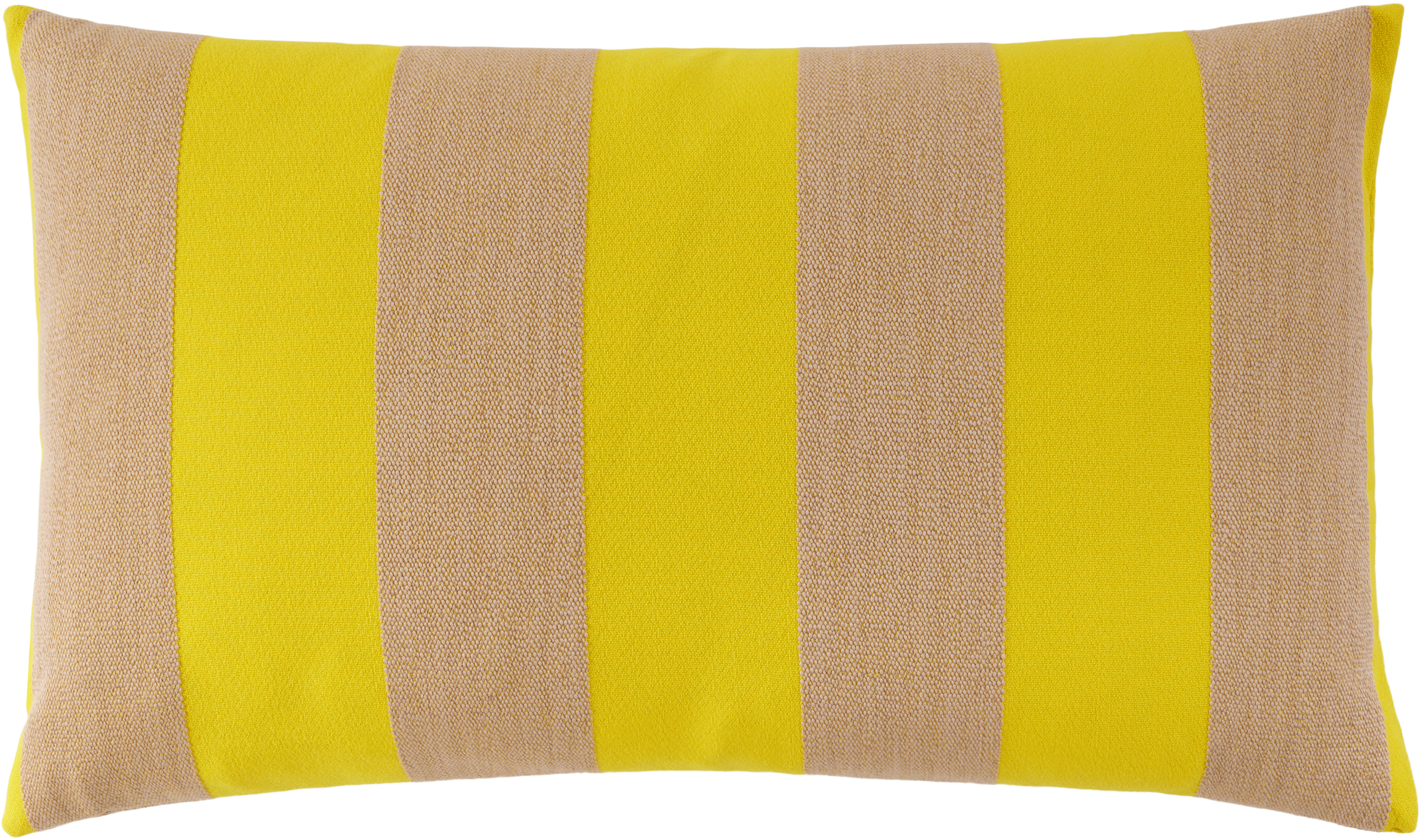 Yellow & Beige Reflex Cushion