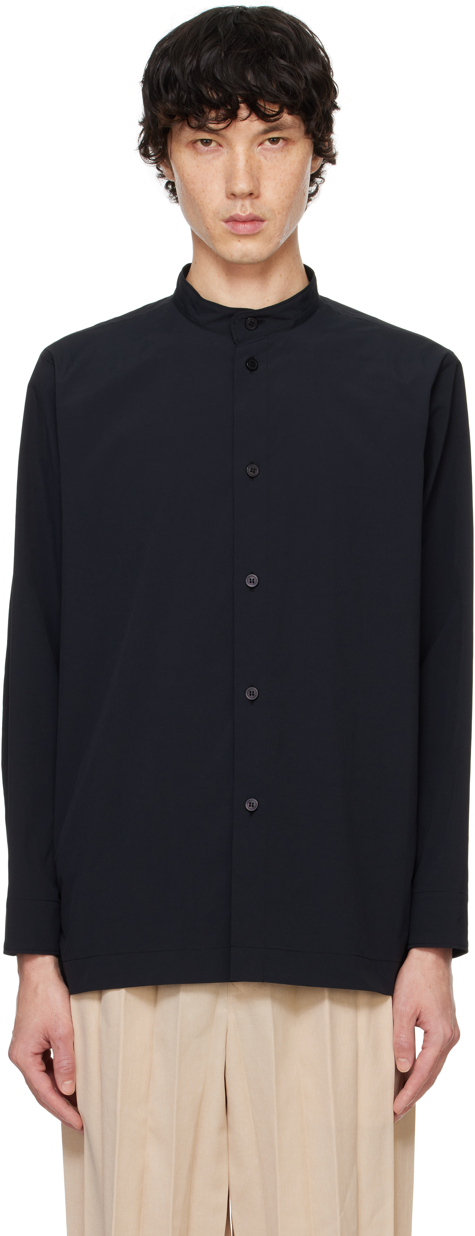 HOMME PLISSÉ ISSEY MIYAKE Black SE Shirt