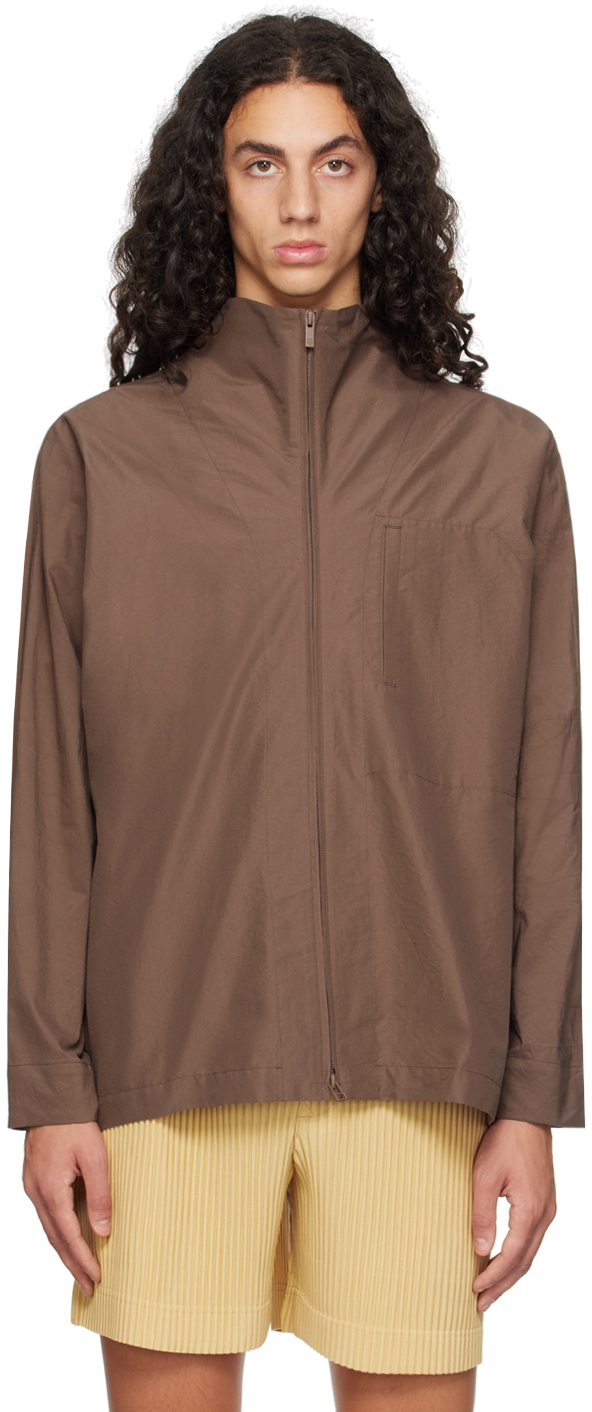 HOMME PLISSÉ ISSEY MIYAKE Beige Blank Shirt