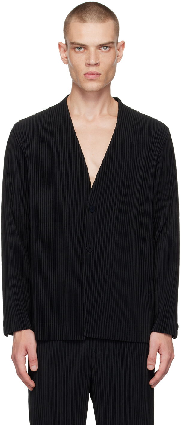 HOMME PLISSÉ ISSEY MIYAKE Black Tailored Pleats 1 Blazer