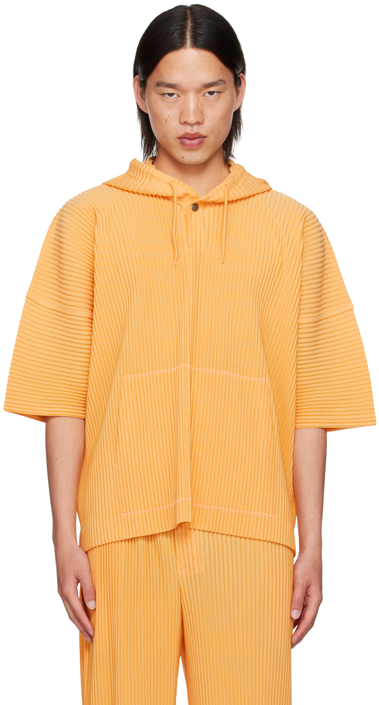 ISSEY MIYAKE ORANGE MONTHLY COLOR JUNE HOODIE 