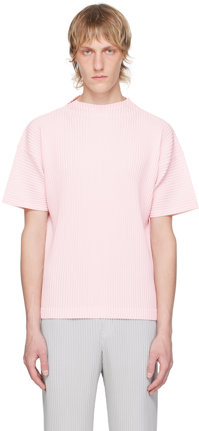 Issey Miyake Pink Monthly Color May T-shirt In 21-light Pink