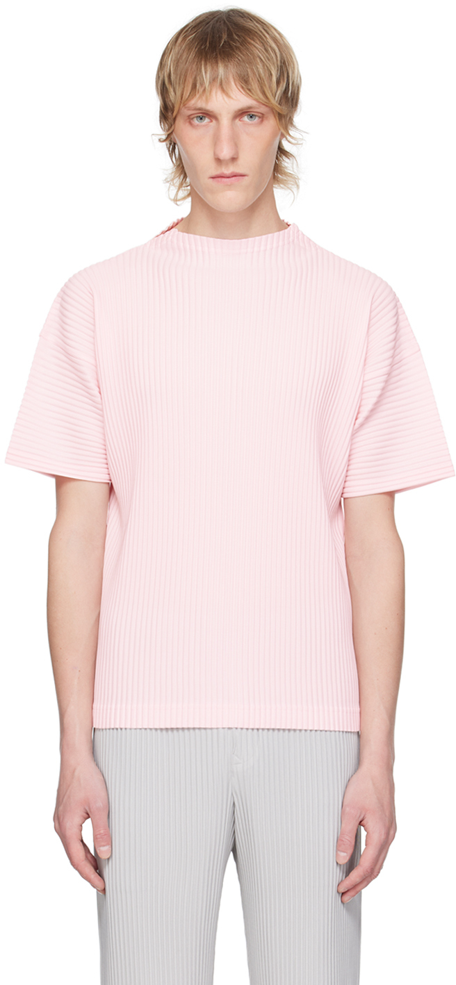 HOMME PLISSÉ ISSEY MIYAKE Gray Monthly Color May T-Shirt