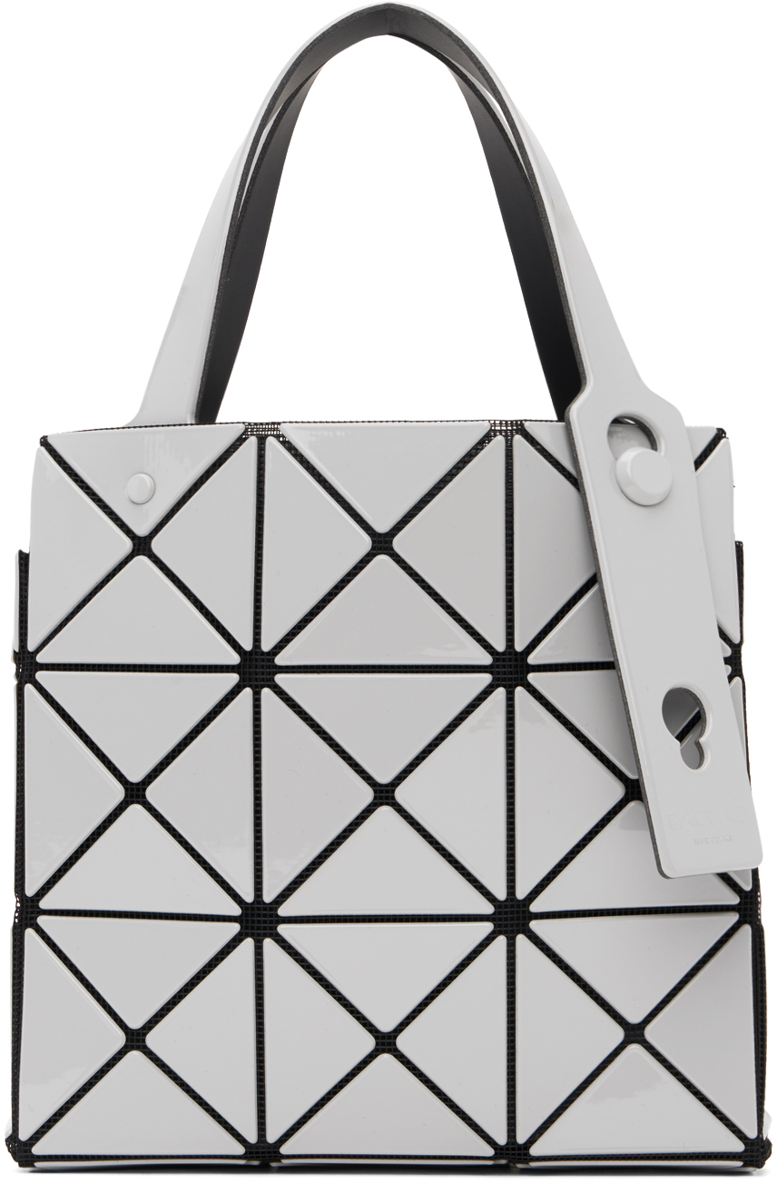 Bao Bao Issey Miyake Gray Carat Small Bag In 12 Gray