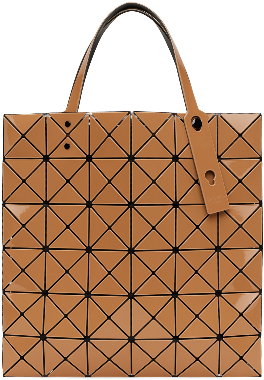 Shop Bao Bao Issey Miyake Orange Lucent W Color Tote In 47 Ocher X Lt.ocher