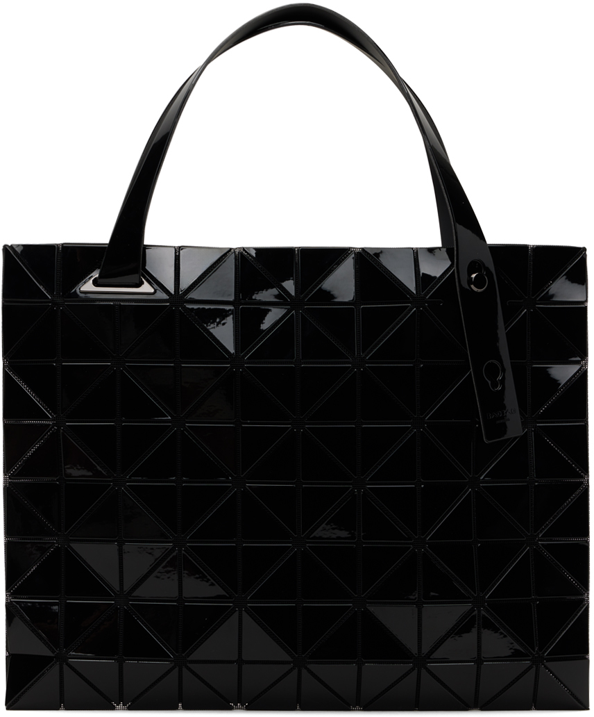 Shop Bao Bao Issey Miyake Black Carton Tote In 15 Black