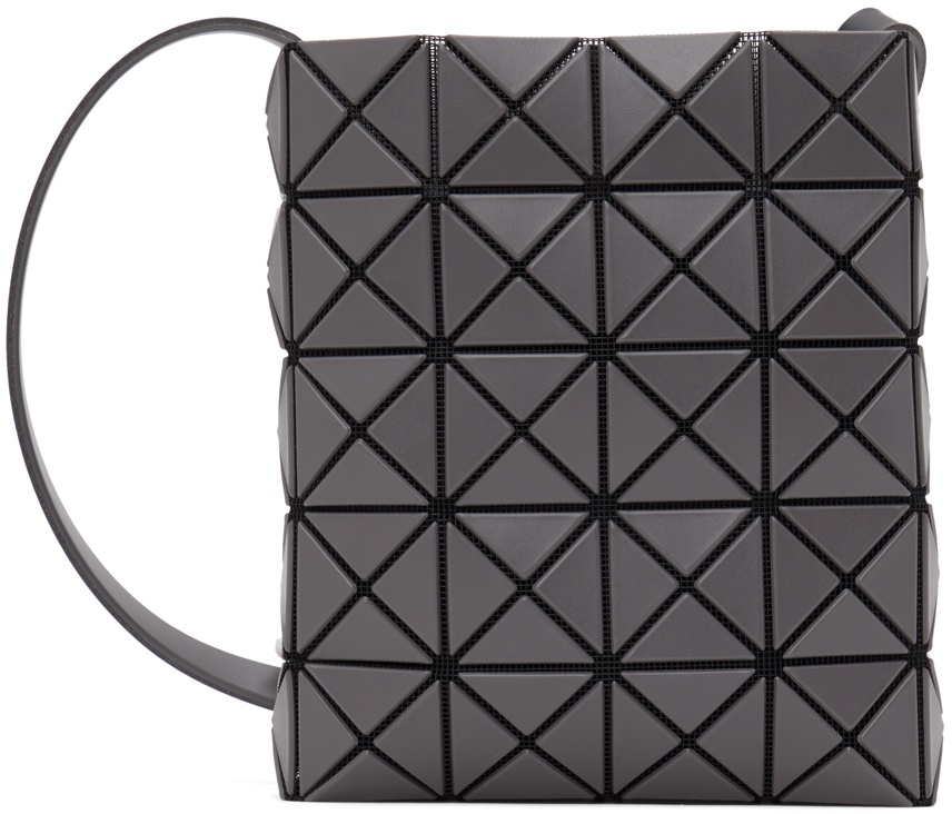 Gray Prism Matte Shoulder Bag