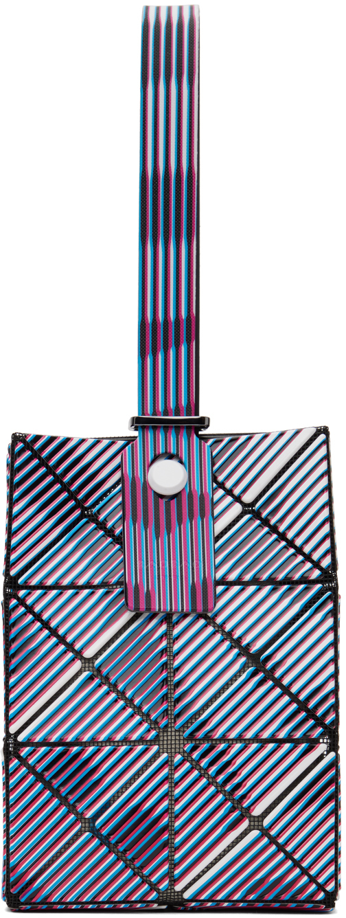 Bao Bao Issey Miyake Multicolor Beam Pouch In 99-multicolor