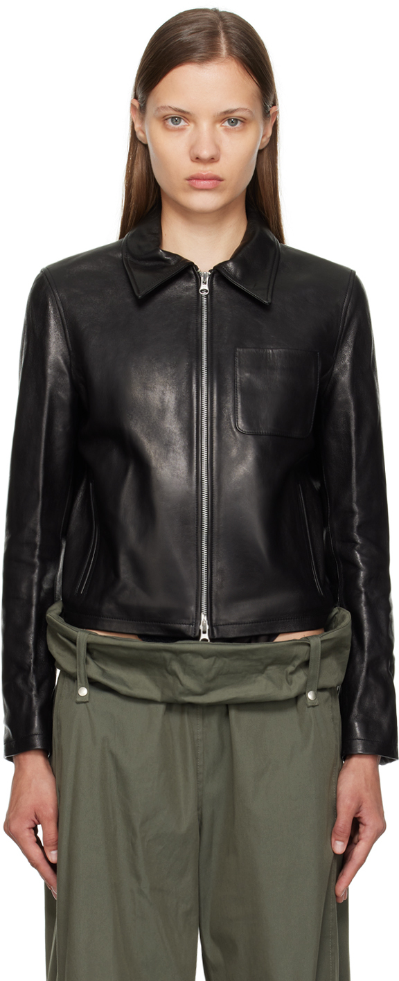 Black Classic Leather Jacket