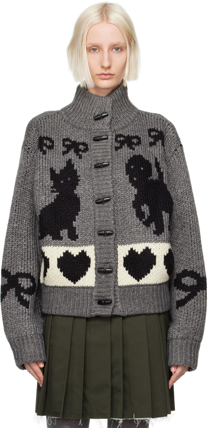 FW24 Collection DROP 2 will be available on tomorrow 11:00 am. PET CLUB  COWICHAN JACKET, CHARCOAL & IVORY TRIPLE KNOT CREW NECK TOP, WHITE DOG  RUGBY SHIRT, BLACK RIBBON RIB KNIT, IVORY