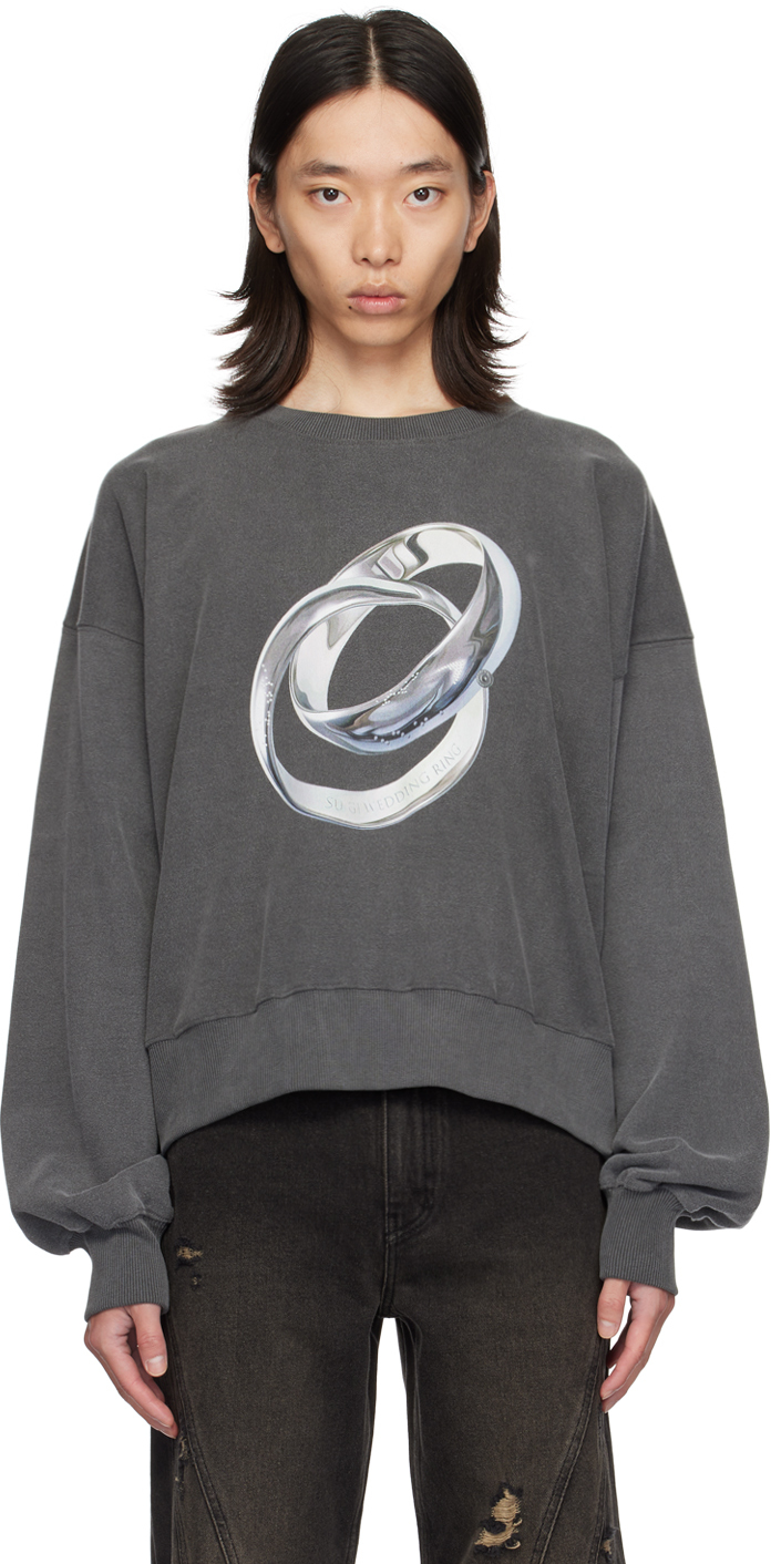 Gray Ring Sweatshirt