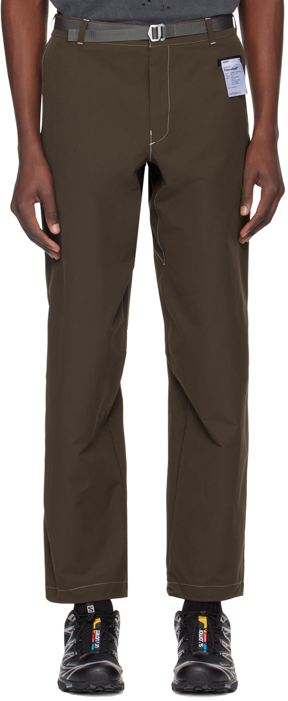 Shop Satisfy Brown Climb Trousers