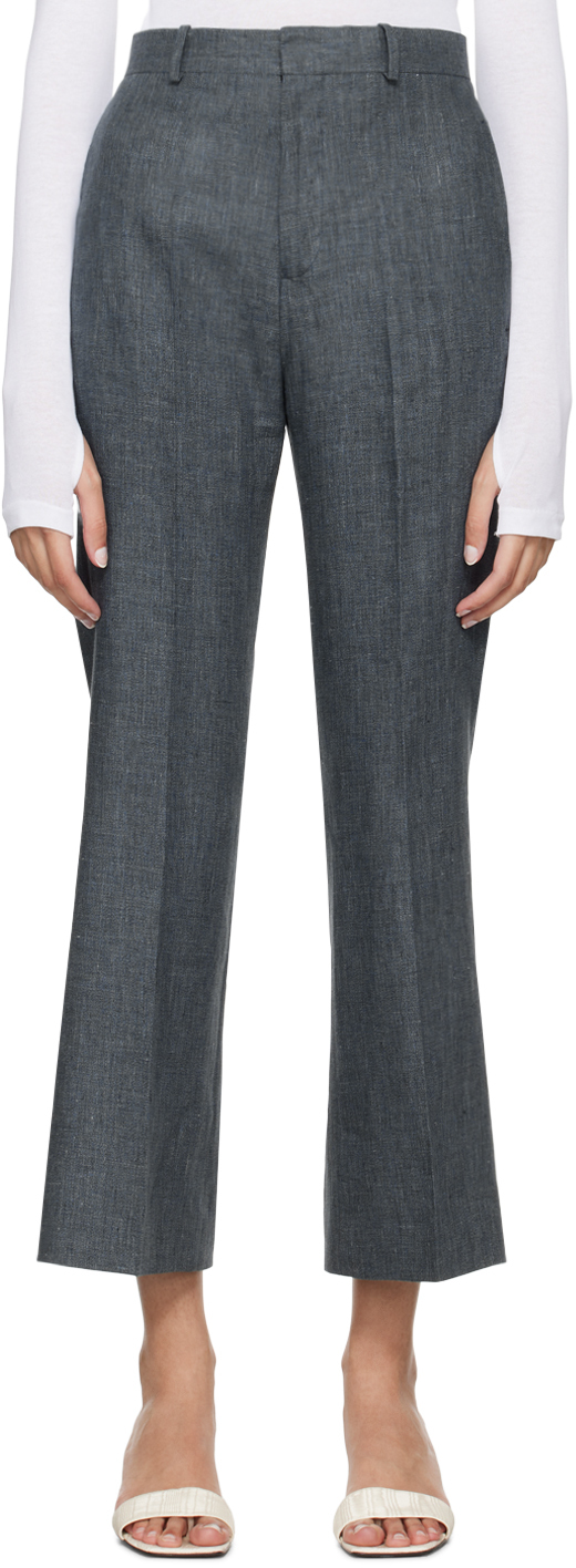 Gray Credo Trousers