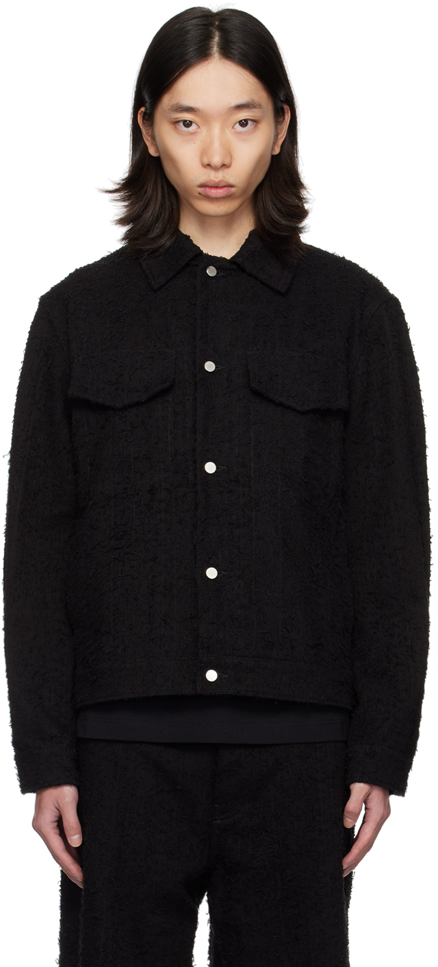 Shop Craig Green Black Towel Jacket