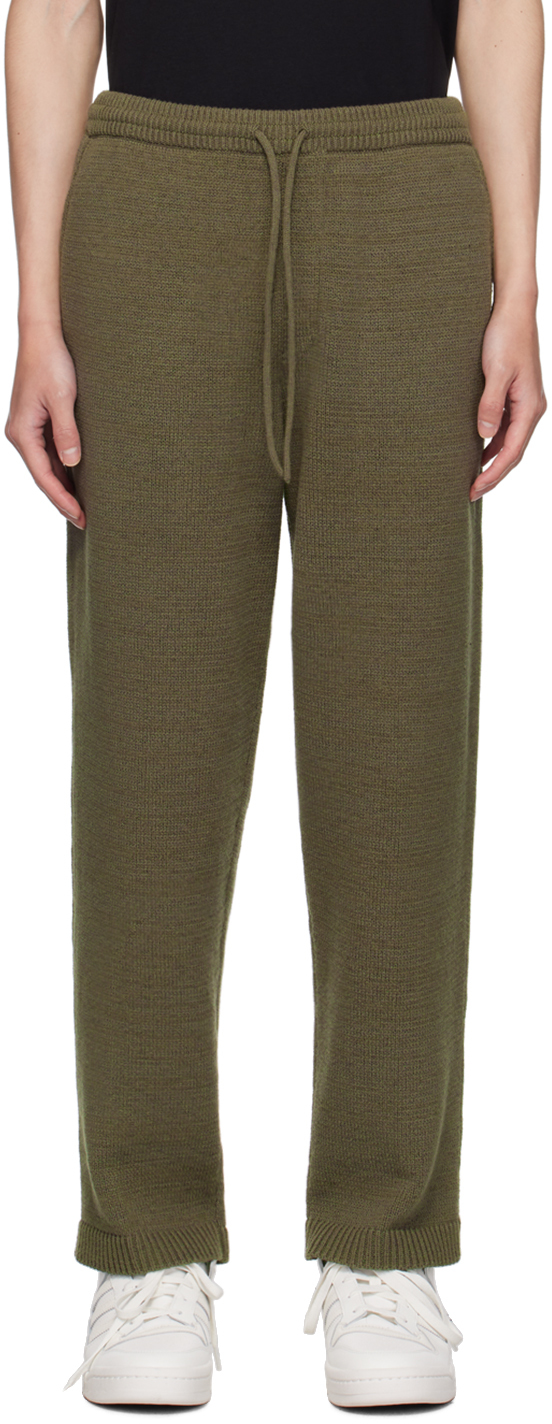 Shop Craig Green Brown Tape Sweatpants