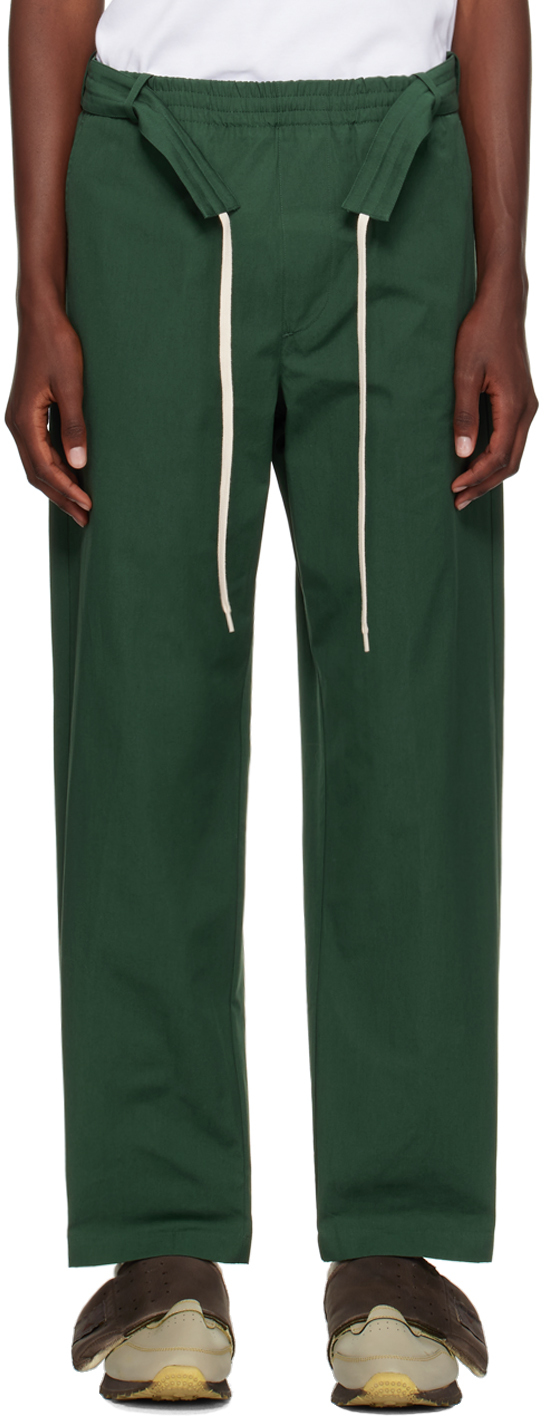 Shop Craig Green Green Circle Trousers