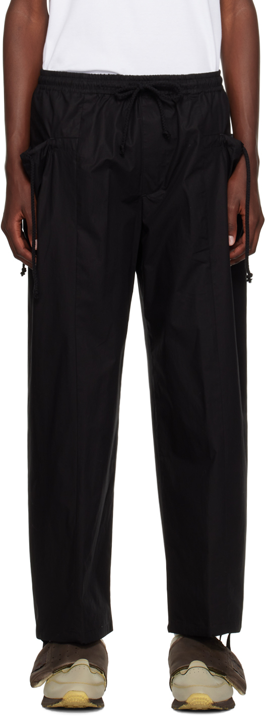 Shop Craig Green Black Circle Trousers