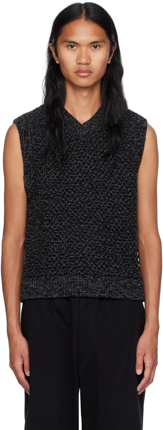 Shop Craig Green Gray & Black Rope Vest In Dark Grey