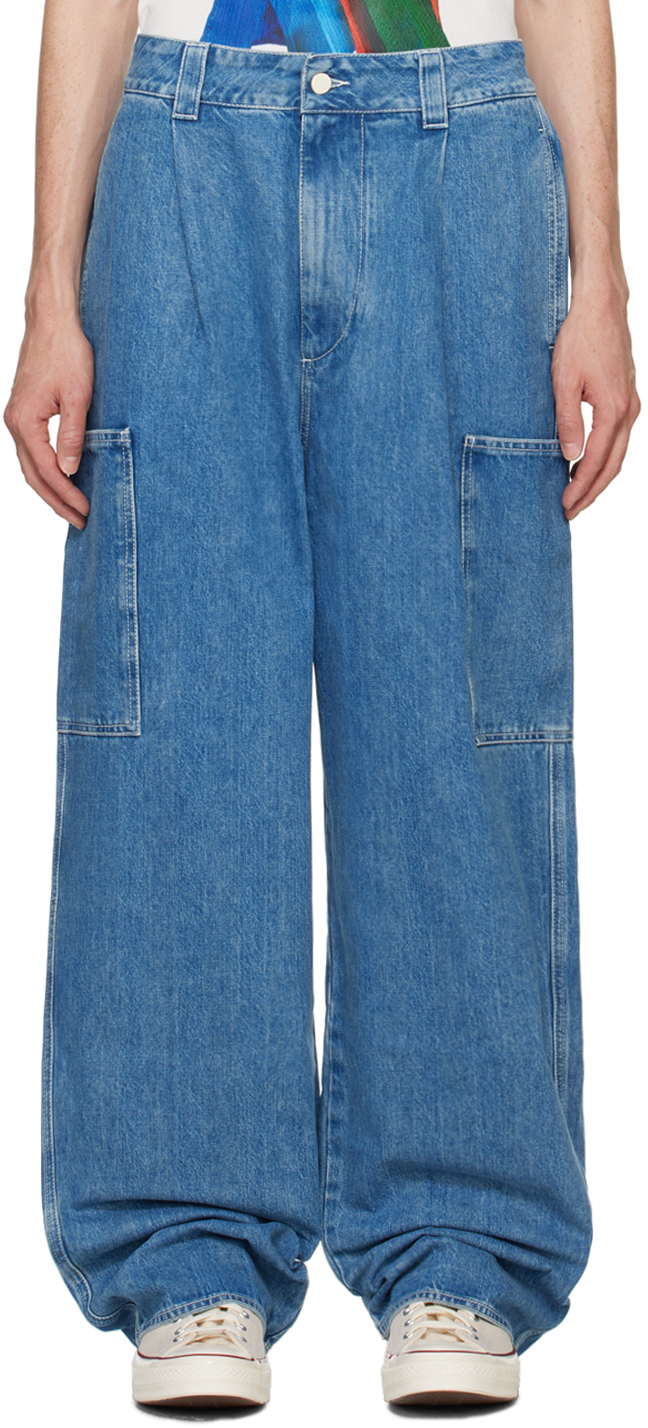 Blue Rick Cargo Jeans