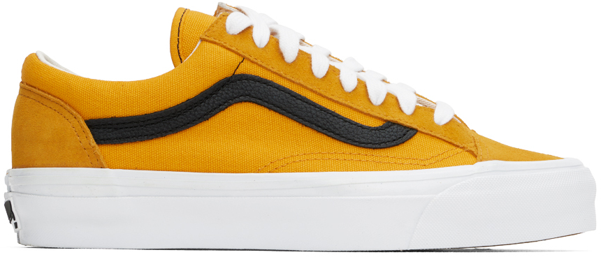 【関税込み】Vans イエロー OTW Old Skool 36 スニーカー Vans: Yellow OTW Old Skool 36 Sneakers | SSENSE 대한민국
