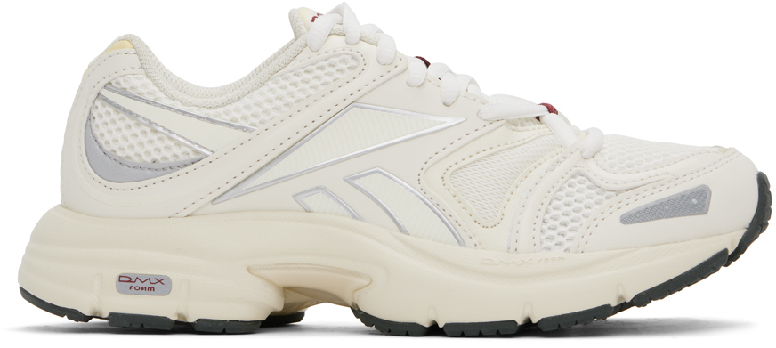 REEBOK WHITE PREMIER ROAD PLUS VI SNEAKERS 