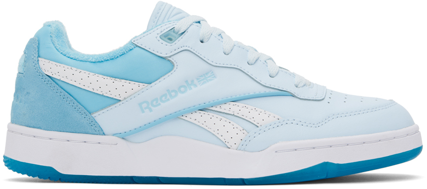 Reebok Blue Bb 4000 Ii Basketball Sneakers In Glablu/white/dgtblu