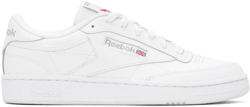 Reebok Classics: White Club C 85 Sneakers | SSENSE