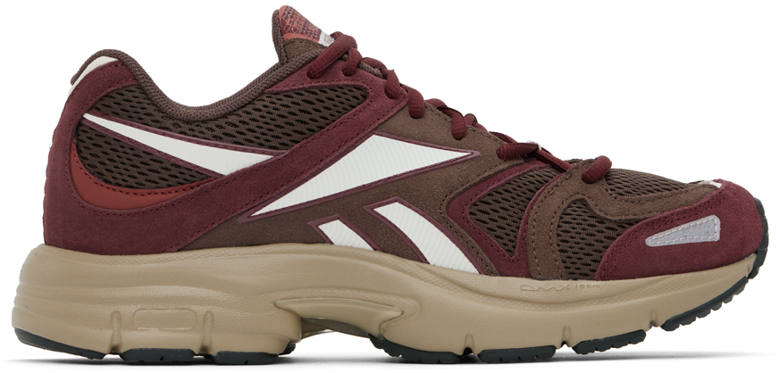 Brown & Burgundy Premier Road Plus VI Sneakers