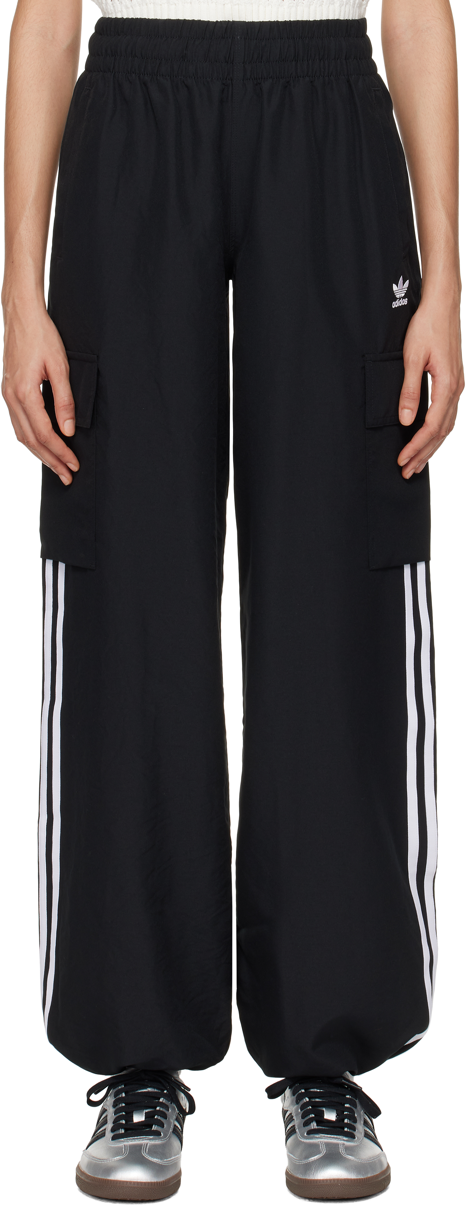 Black Adicolor 3-Stripes Cargo Pants