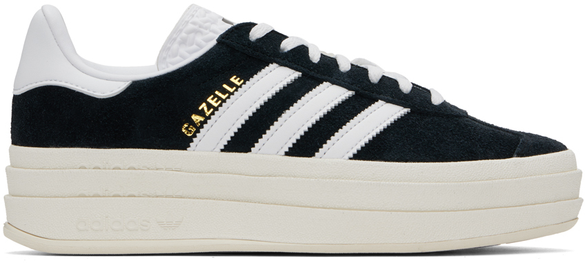 Black Gazelle Bold Sneakers