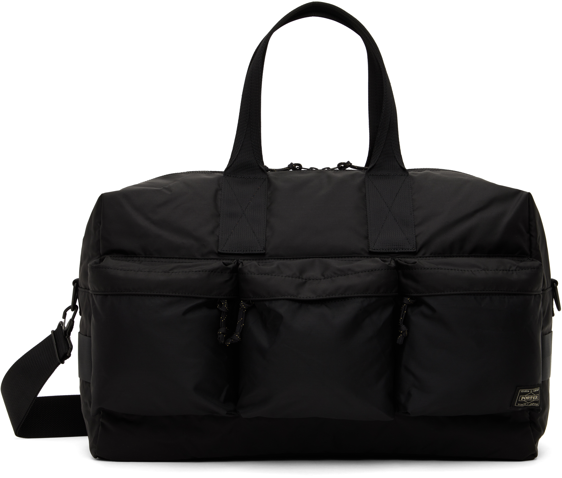 PORTER - Yoshida & Co Black Force 2Way Duffle Bag