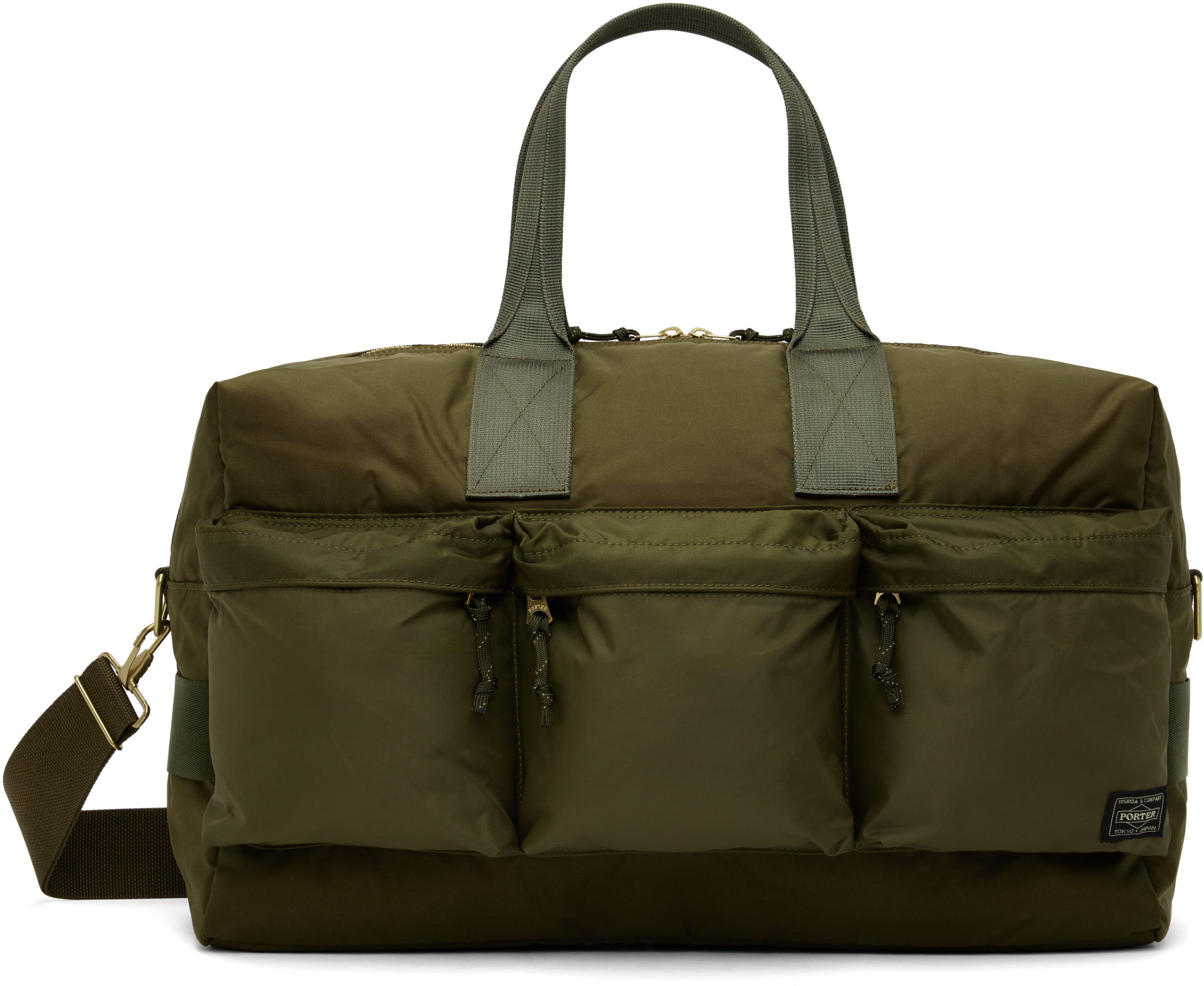 PORTER - Yoshida & Co Black Force 2Way Duffle Bag