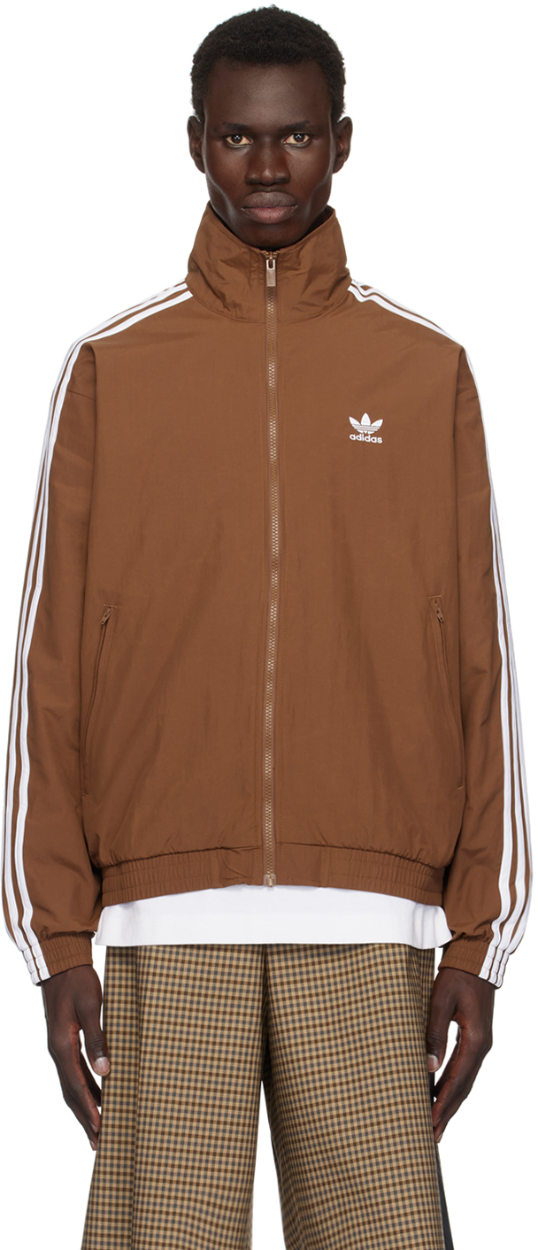 Brown Adicolor Woven Firebird Track Jacket