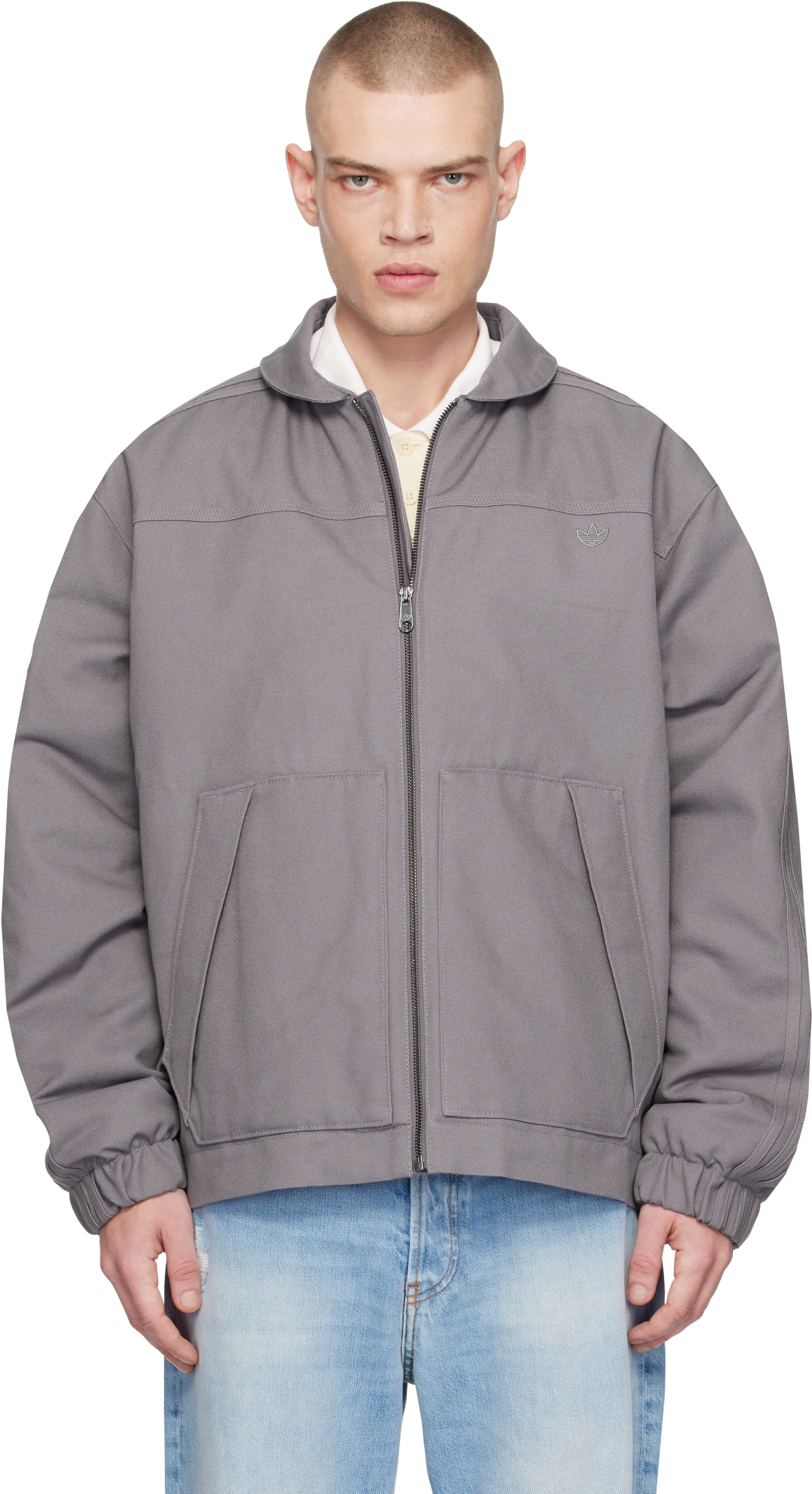 Gray Premium Essentials Padded Jacket