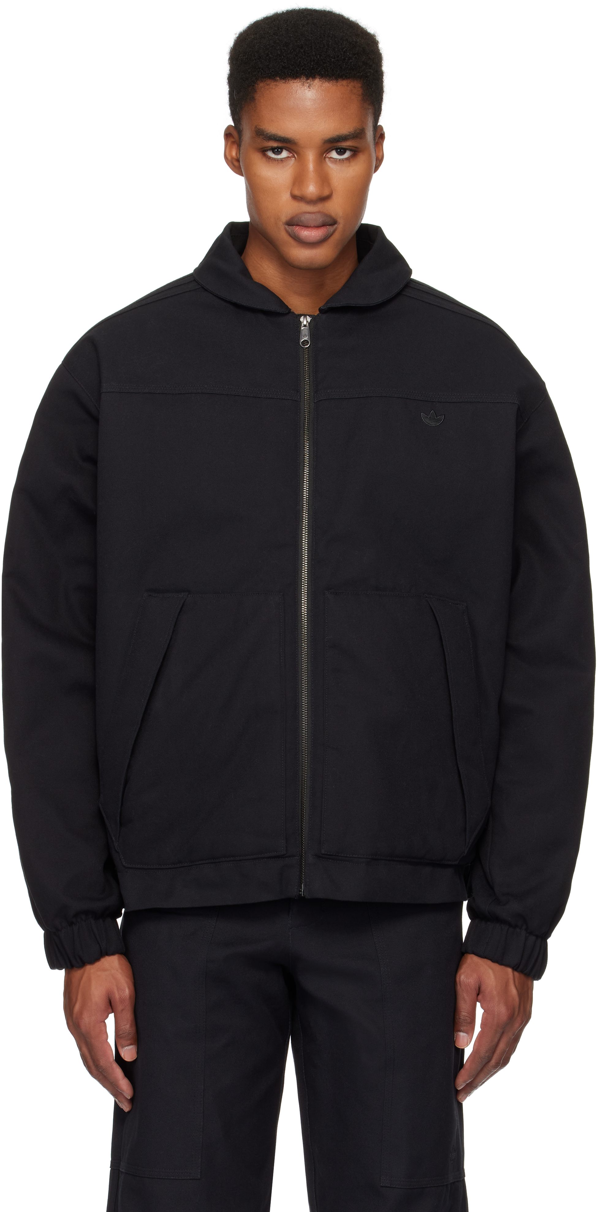 Adidas Men s Premium Lifestyle Jacket Medium Black