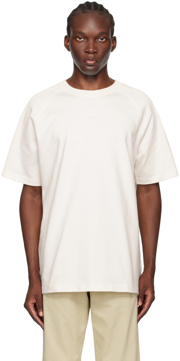 Adidas white t shirt on sale