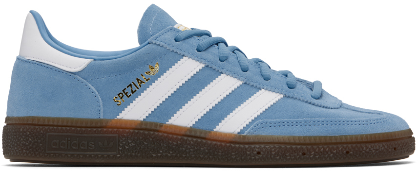 adidas Originals: Blue Handball Spezial Sneakers | SSENSE