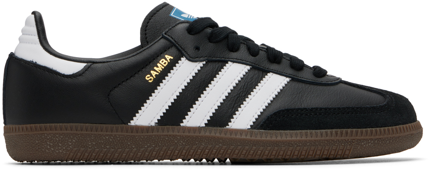 adidas Originals: Black Samba OG Sneakers | SSENSE