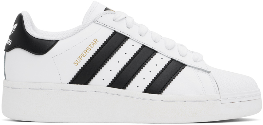 Black & White Superstar XLG Sneakers