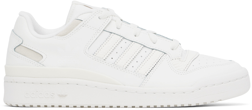 White Forum Low CL Sneakers