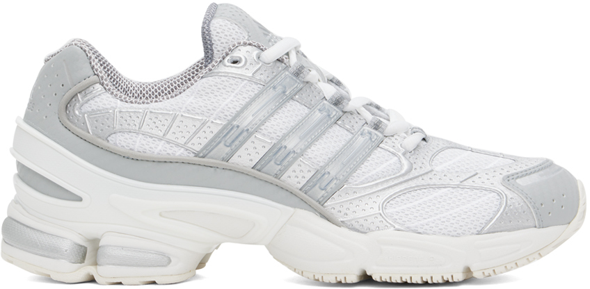 Shop Adidas Originals White & Silver Ozeweego Pro Sneakers In Ftwr White / Silver