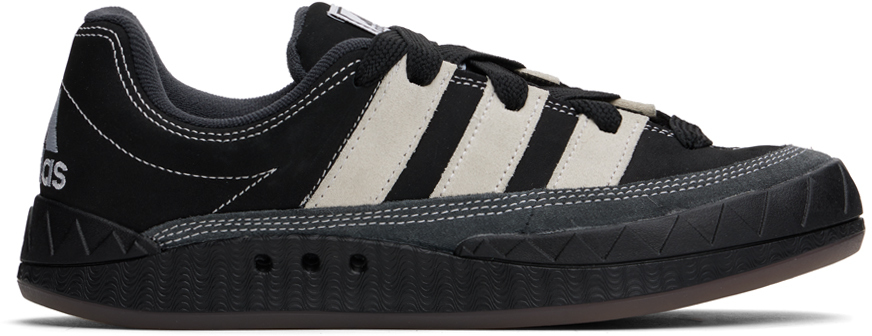 Black & Off-White Adimatic Sneakers