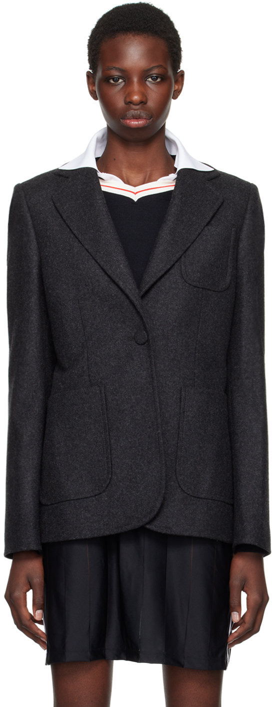 Gray Iris Blazer