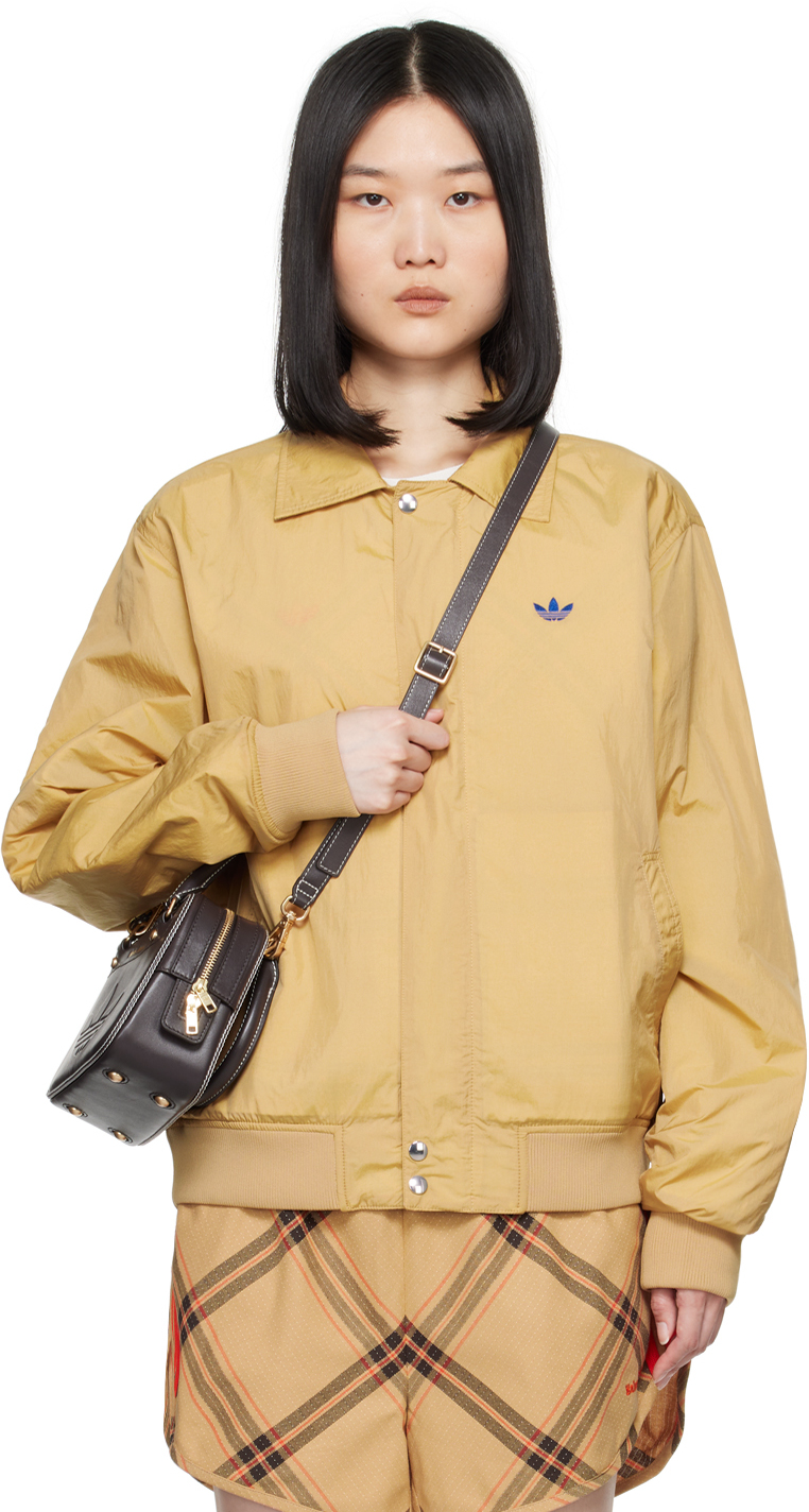 Beige adidas Originals Edition Harris Reversible Jacket