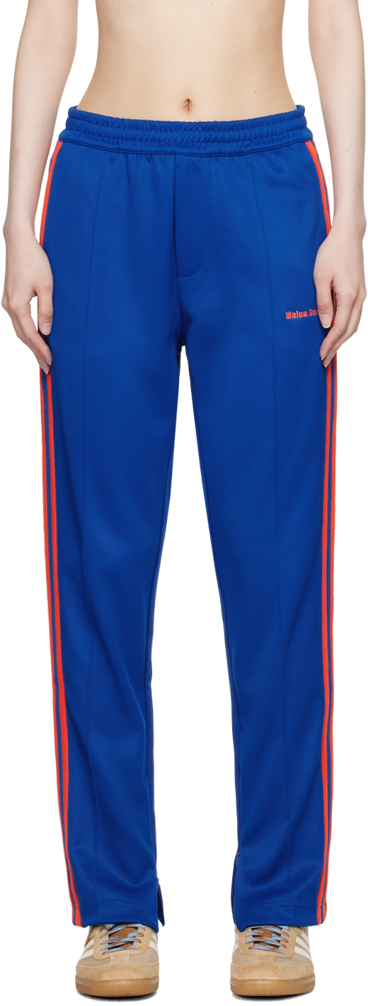 Shop Wales Bonner Blue Adidas Originals Edition Stirrup Lounge Pants In Team Royal Blue